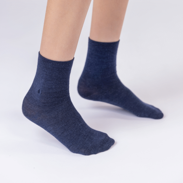 Socks for kids • UŽSIDĖK TAŠKĄ with wool and silk - Image 2