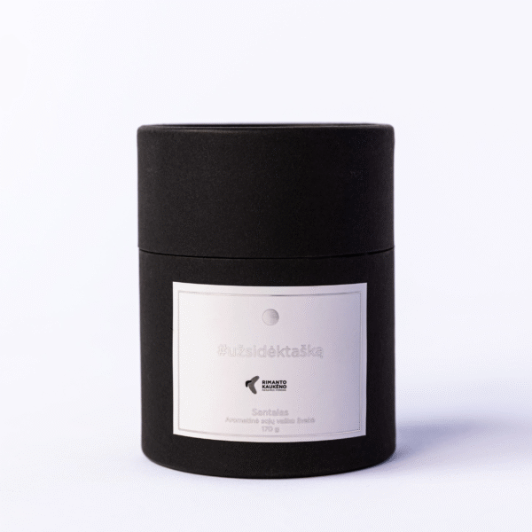 Scented candle “Santalas” • UŽSIDĖK TAŠKĄ - Image 2