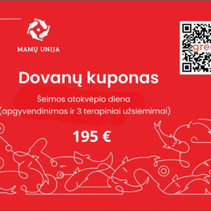 Dovanų kuponas Šeimos atokvėpio diena